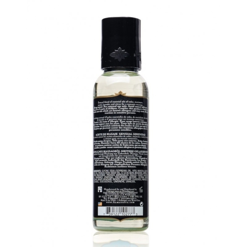Масажна олія з добавками виноградної мигдальної та соєвої олії Kama Sutra Aromatics Massage Oil Serenity 59мл - 3