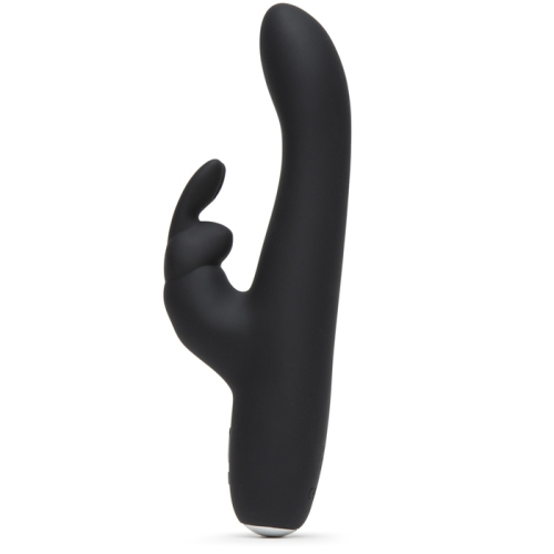 Вібратор-кролик для клітора і точки G чорний Fifty Shades of Grey Slimline Greedy Girl - 2