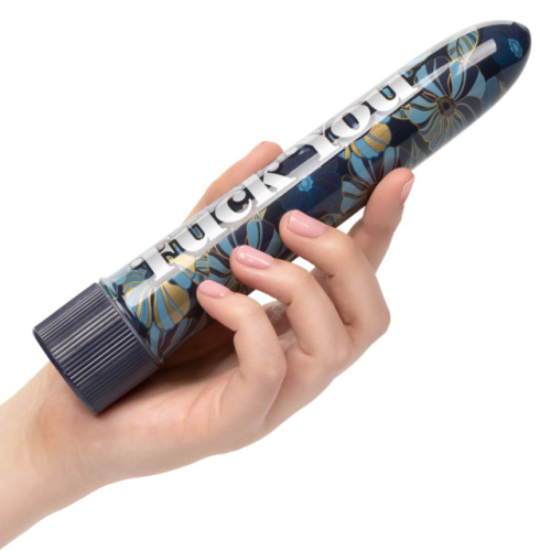 Міні вібратор різнокольоровий California еxotic novelties CalExotics Naughty Bits Fuck You Personal Vibrator Free Shipping - 8