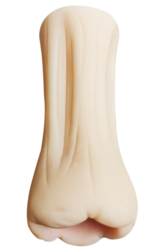 Мастурбатор ротик телесного цвета Qianyue Gentle hole - 5