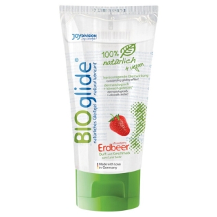Оральный лубрикант на водной основе со вкусом клубники JOY Division Bioglide Strawberry Lubricant 40 мл