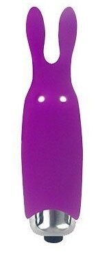 Минивибратор-кролик Adrien Lastic Pocket Rabbit фиолетовый - 2