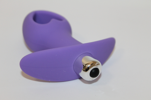 Втулка анальна з вібрацією Sweet Toys L 80 мм d 40 мм, Колір Фіолетовий - 2