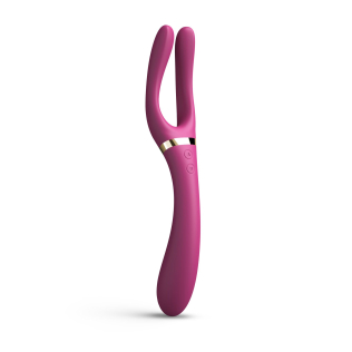 Вібратор для пари сливового кольору Dorcel Infinite joy plum