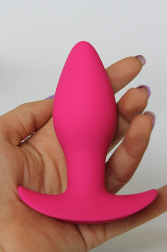 Втулка анальная ярко-розовая L 85 мм D 36 мм SWEET TOYS - 2