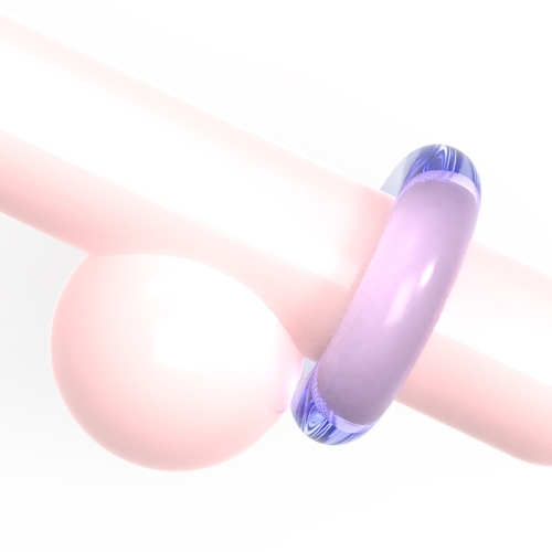 Ерекційне кільце випадкового кольору Meleon - Delay Rings (Assorted Colors) - 11