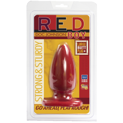 Анальная пробка Doc Johnson Red Boy Large 5 Inch - 2