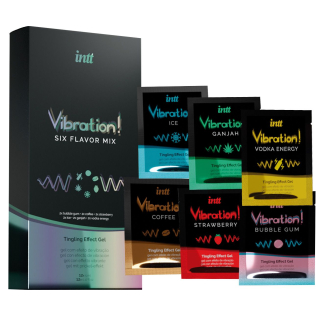 Набор пробников жидкого вибратора Intt Vibration Six Flavor Mix 12 по 5 мл