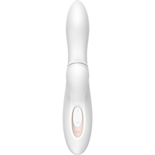 Вибратор-кролик с вакуумной стимуляцией клитора белый Satisfyer Pro + Plus G-Spot Rabbit - 5