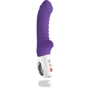Вибратор со стимуляцией клитора фиолетовый Fun Factory Tiger G5 