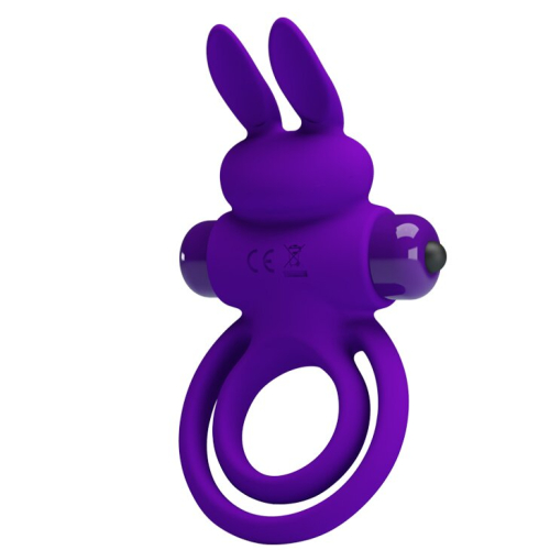 Кільце ерекційне з вібро-стимуляцією клітора Pretty Love Vibrant penis ring III BI-210206-1 - 3