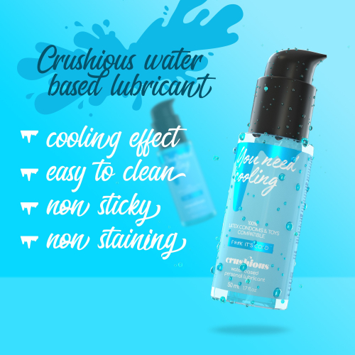 Охлаждающий лубрикант на водной основе Crushious Your Need Cooling 50 мл - 4