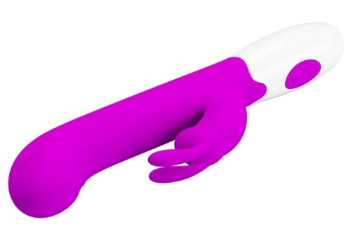 Вибратор-кролик для вагинально клиторальной стимуляции розовый Pretty Love CENTAUR RABBIT VIBRATOR - 5