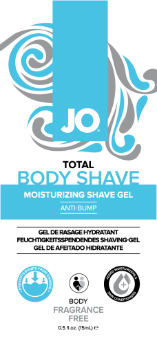 Пробник гелю для гоління JO Total Body Anti-Bump Shaving Gel 15 мл - 1