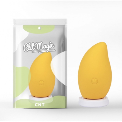 Вібратор міні для клітора у формі Mango-go Yellow жовтий - 1