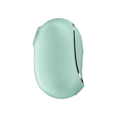 Вибратор с вакуумной стимуляцией клитора мятного цвета Satisfyer Pro To Go 2 - 3