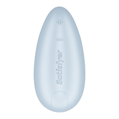 Клиторальный вибратор синий Satisfyer Drop To Go - 5