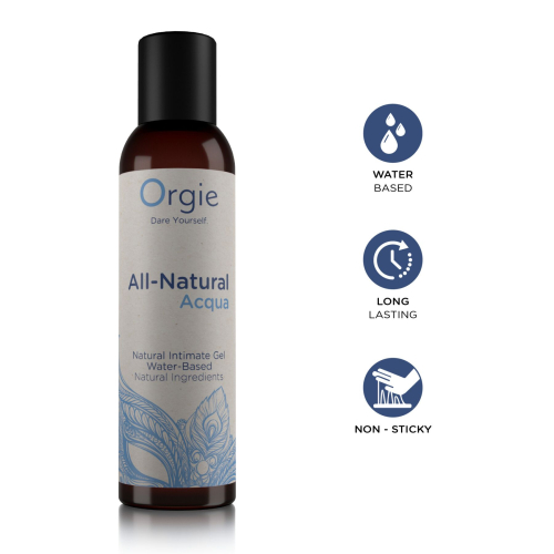 Лубрикант на водной основе Orgie All Natural Acqua 150 мл - 3
