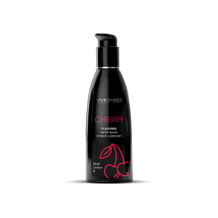 Оральний лубрикант на водній основі зі смаком вишні Wicked Sensual Care 60 мл