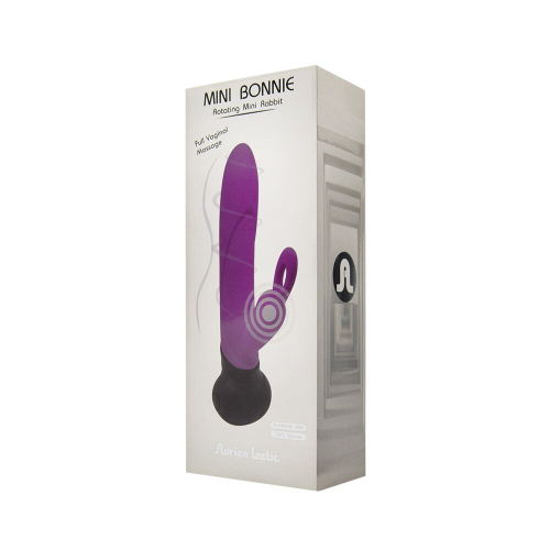 Вібратор зі стимуляцією клітора Adrien Lastic Mini Bonnie - 5
