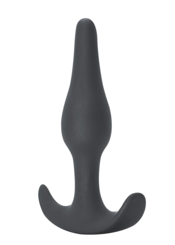 Анальный плаг черный Spice it up Starter - Dark Grey - 2