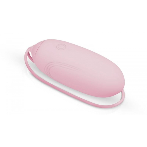 Віброяйце вагінальне з пультом керування рожевого кольору EasyToys - 3